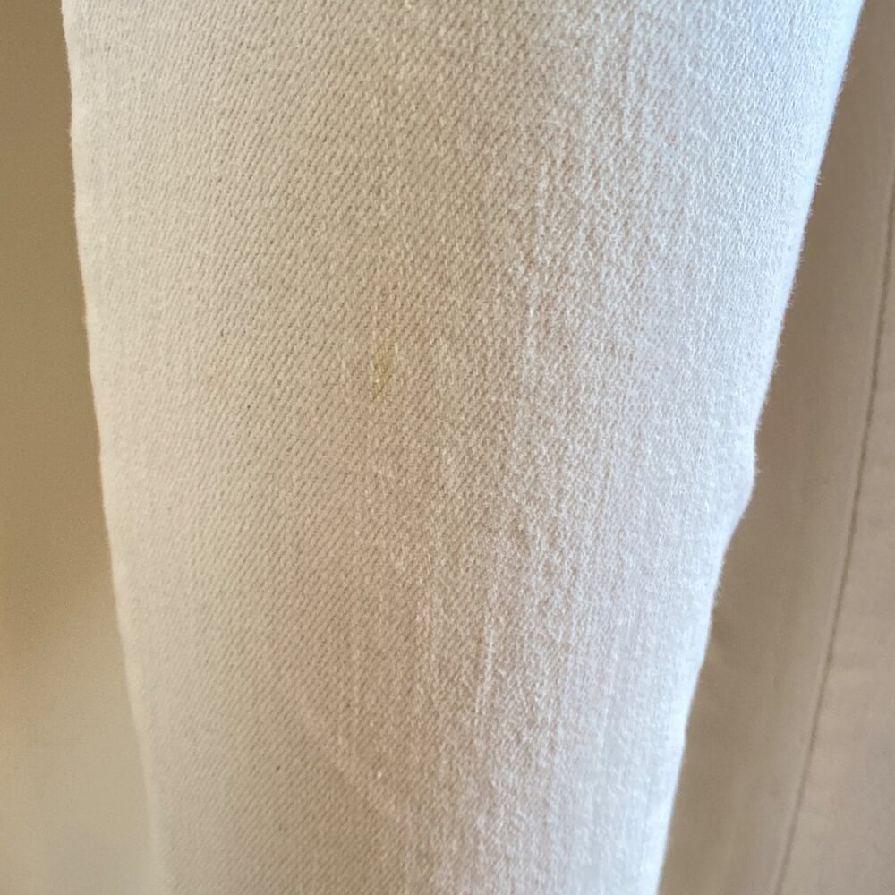 Blank NYC Ivory High-Waisted Lace-Up Skinny Jeans, Size 28 - Picture 8 of 13
